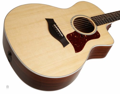 Taylor 214ce DLX Grand Auditorium Acoustic Guitar W/Pick-Up - Image 4