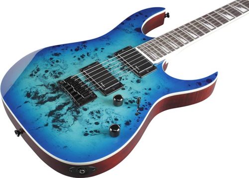 Ibanez GRGR221PA-AQB Electric Guitar - Aqua Burst - Image 5