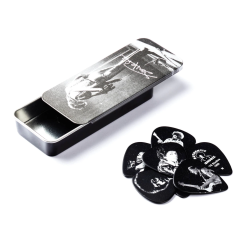 Dunlop Jimi Hendrix Silver Portrait Pick Tin