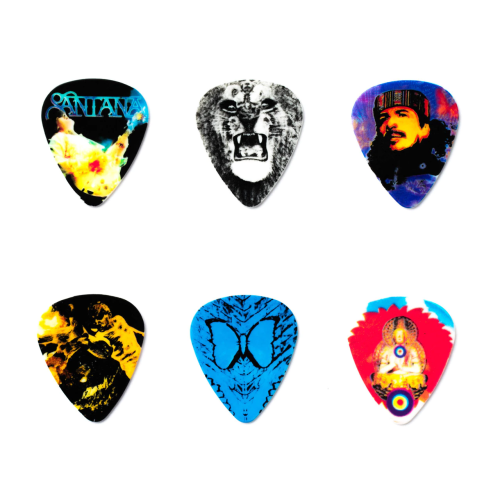 Dunlop Santana Medium Gauge Pick Tin - Image 2