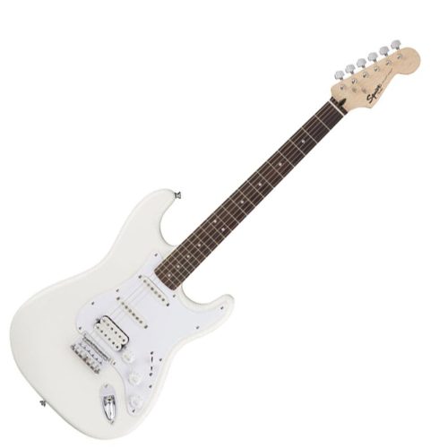 Fender Squier Bullet HT HSS Strat White - Electric Guitar - Image 2
