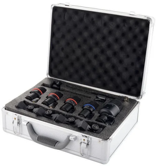 Superlux DRK K5C2 Drum Microphone Set with Aluminium Case - Image 2