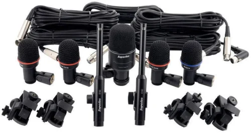 Superlux DRK K5C2 Drum Microphone Set with Aluminium Case - Image 7