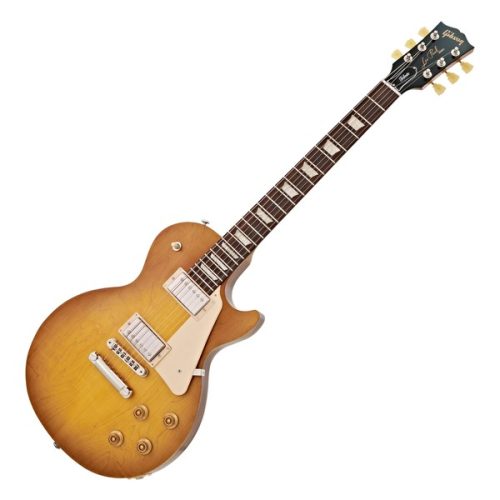 Gibson Les Paul Tribute Satin Electric Guitar - Honeyburst - Image 2