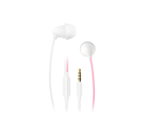Sleeper Silicone Uni-body Earphones - White