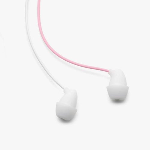 Sleeper Silicone Uni-body Earphones - White - Image 3