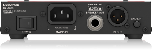 TC Electronic BAM200 200-watt Compact Bass Head - Image 3