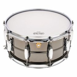 Ludwig Black Beauty Snare Drum - 6.5 x 14 inch - Black Nickel with Imperial Lugs