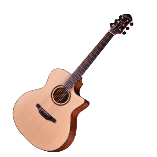 Crafter HG250ce Natural Acoustic guitar - Image 2