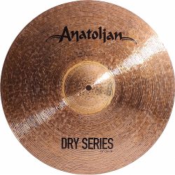 Anatolian Dry Series Cymbal Pack - 14 Hi-Hats, 16 Crash and 20 Ride