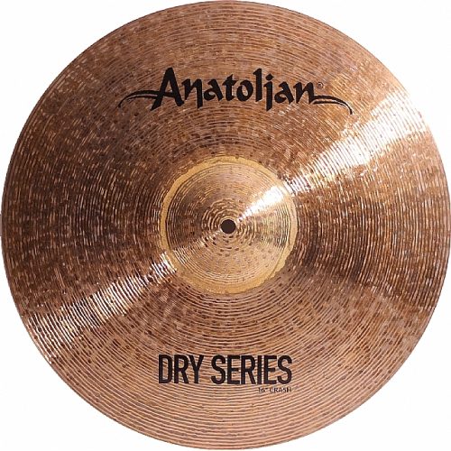 Anatolian Dry Series Cymbal Pack - 14 Hi-Hats, 16 Crash and 20 Ride