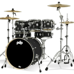 PDP Concept Maple Shell Pack 7-Piece Kit – Satin Black