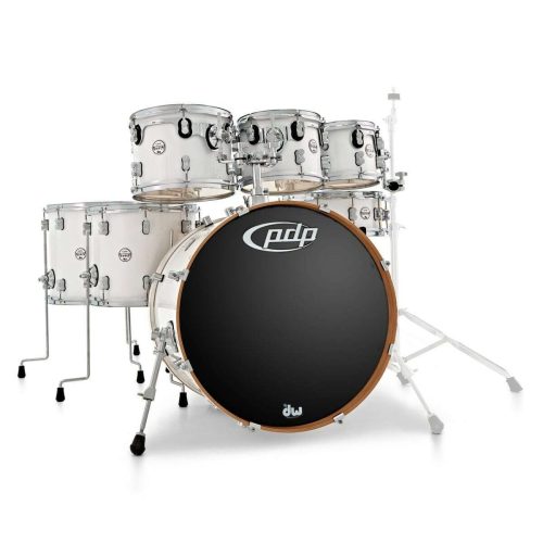PDP Concept Maple Shell Pack – 7-piece – Pearlescent White