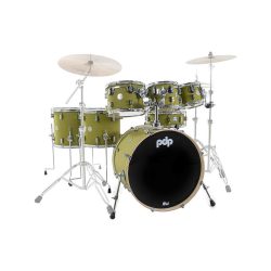 PDP Concept Maple Shell Pack 7-Piece Kit - Satin Olive