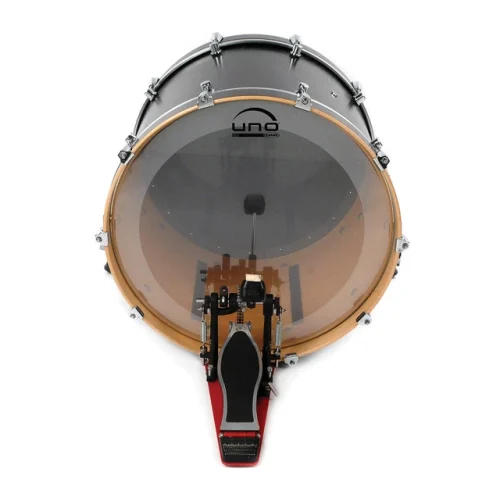 Evans Uno EQ4 Bass 22-inch Drumhead - Clear - Image 2