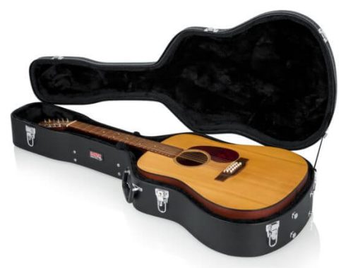 Gator Economy Wood Case - 12-string Acoustic Dreadnought Guitar Case - Image 2