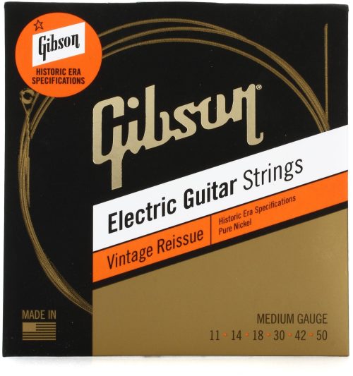 Gibson Vintage Reissue Electric Guitar Strings - .011 - .050 Medium