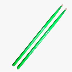 Hanflag Hickory Drumsticks Fluorescent Series (Green)