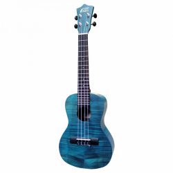 Leho Xtreme Mahogany Concert Ukulele Blue Sea W/Bag