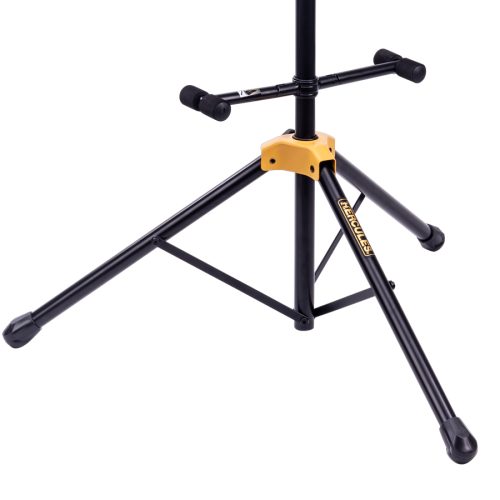 Hercules Stands GS422B PLUS Dual Guitar Stand with Auto Grip System and Foldable Yoke - Image 3