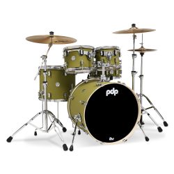 PDP Concept Maple 5-piece Shell Pack - Satin Olive
