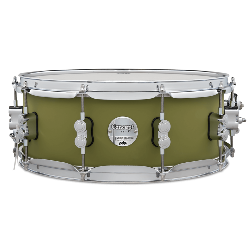 PDP Concept Maple 5-piece Shell Pack - Satin Olive - Image 3
