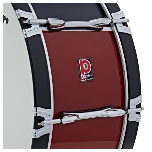 Premier 26 x 10 inch Traditional Series Marching Bass Drum - Military Livery - Image 2