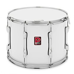 Premier Marching Traditional 16 x 12 inch Tenor Drum - White