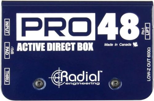 Radial Pro48 1-channel Active 48v Direct Box - Image 2
