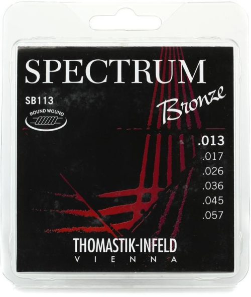 Thomastik-Infeld Spectrum Bronze Acoustic Guitar Strings - Medium .013-.057