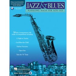 Jazz & Blues Play along Solos for Alto Saxophone