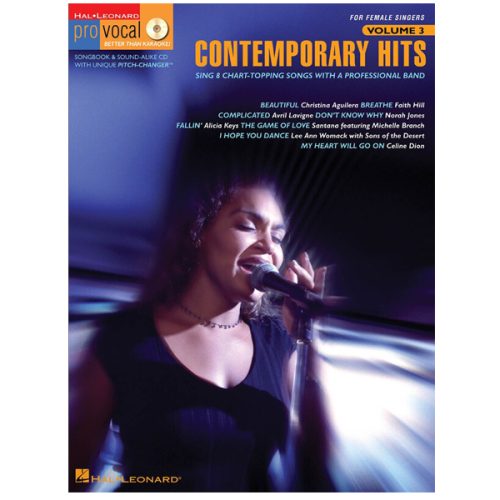 Contemporary Hits for Female singers Volume 3