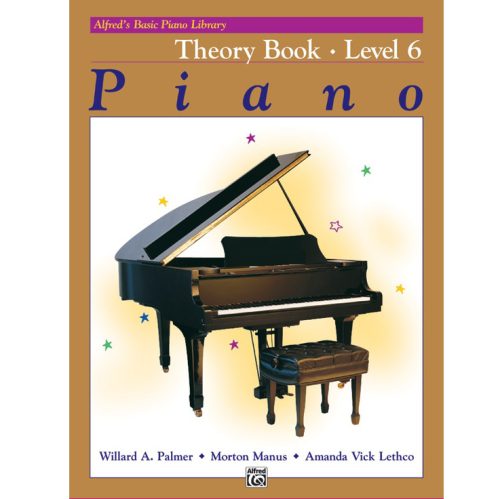 Alfred's Basic Piano Library - Theory Book 6