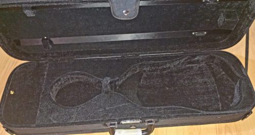 Violin Case Square black 4/4 - Image 7