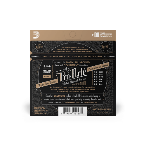 D'Addario Pro-Arte Classical Guitar Strings - Hard Tension - Image 3