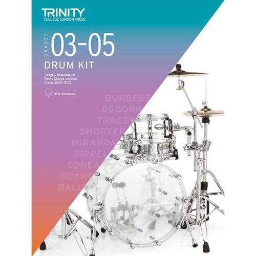 Trinity Drum Kit 2020-2023. Grades 3-5