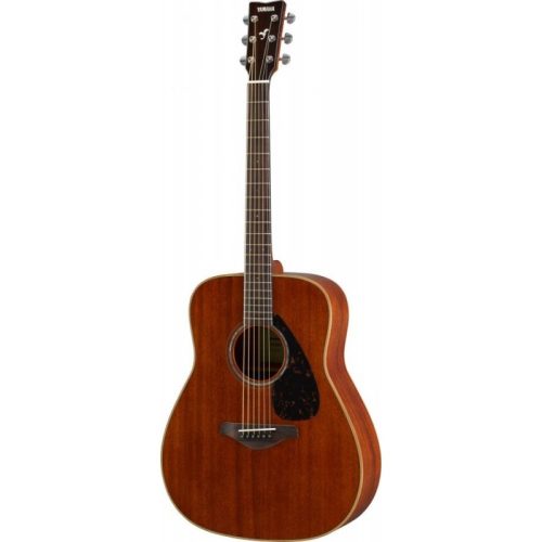 Yamaha FG850 Dreadnought Acoustic Guitar - Natural - Image 2
