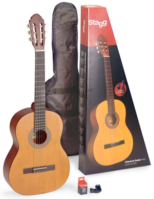 Stagg C410M Nat 1/2 Classical Guitar Pack - Image 3