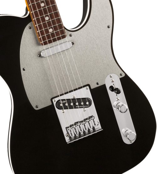 Fender American Ultra Telecaster Electric Guitar - Texas Tea with Rosewood Fingerboard - Image 3
