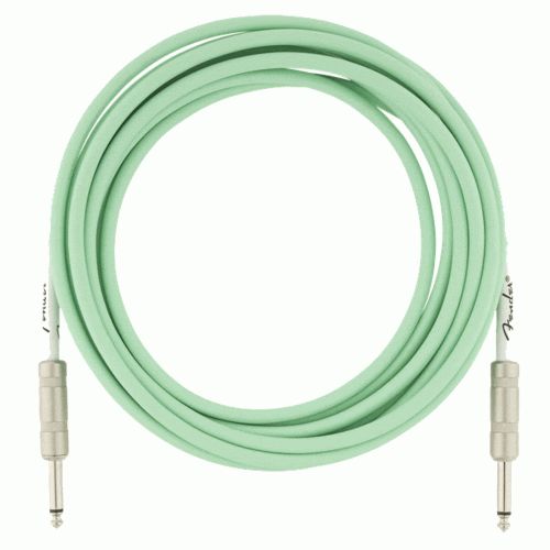 Fender Original Series Straight to Straight Instrument Cable - 5.5m foot Surf Green