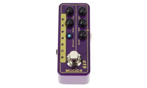 Mooer UK Gold PLX Preamp Guitar Effects Pedal Based on Marshall Plexi 50