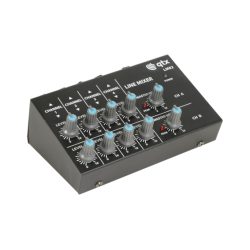 QTX Mixer 4 Channel Stereo Mini Line Level