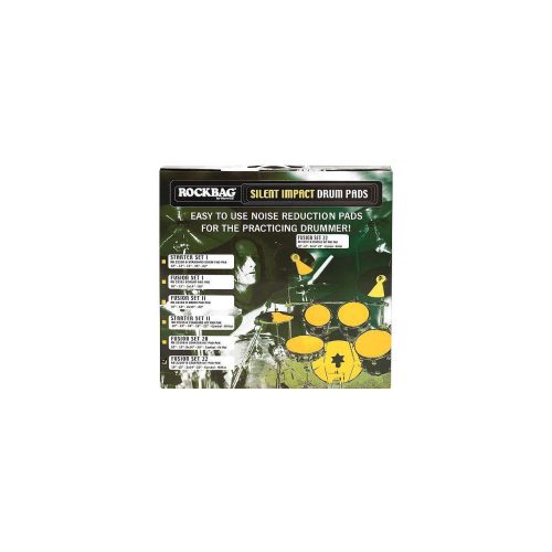 Warwick RockBag - Silent Impact Fusion 20 Practice Pad Set