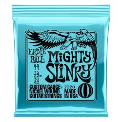 Ernie Ball Mighty Slinky Nickel Wound Electric Guitar Strings - .0085-.040
