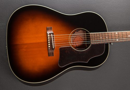 Epiphone Masterbilt J-45 Acoustic Guitar - Aged Vintage Sunburst Gloss - Image 3