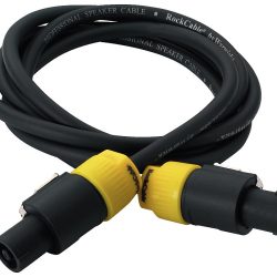 Warwick RockCable Speaker Cable - lockable coaxial plug, 2-pin, 10 m