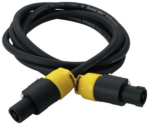 Warwick RockCable Speaker Cable - lockable coaxial plug, 2-pin, 10 m