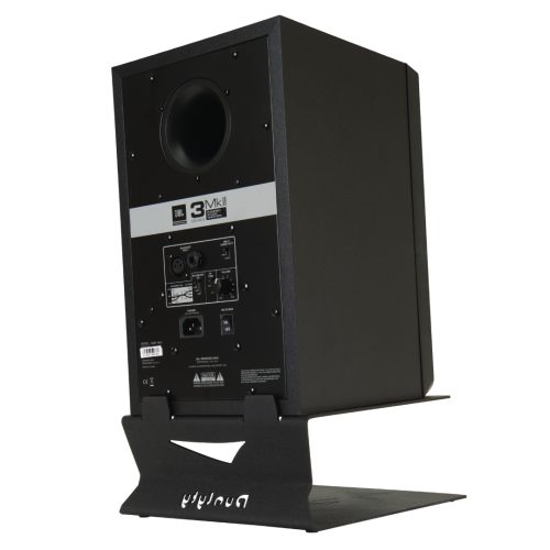 Dualyty 678 Mild Steel Desktop Monitor Stand Pair (Black) - Image 6