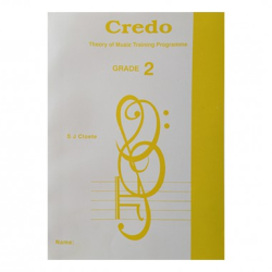 Credo Musiekteorie Graad 2 - Afrikaans
