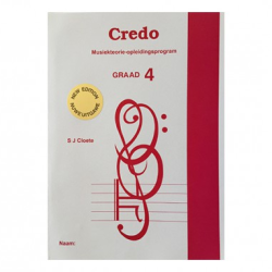 Credo Musiekteorie Graad 4 – Afrikaans